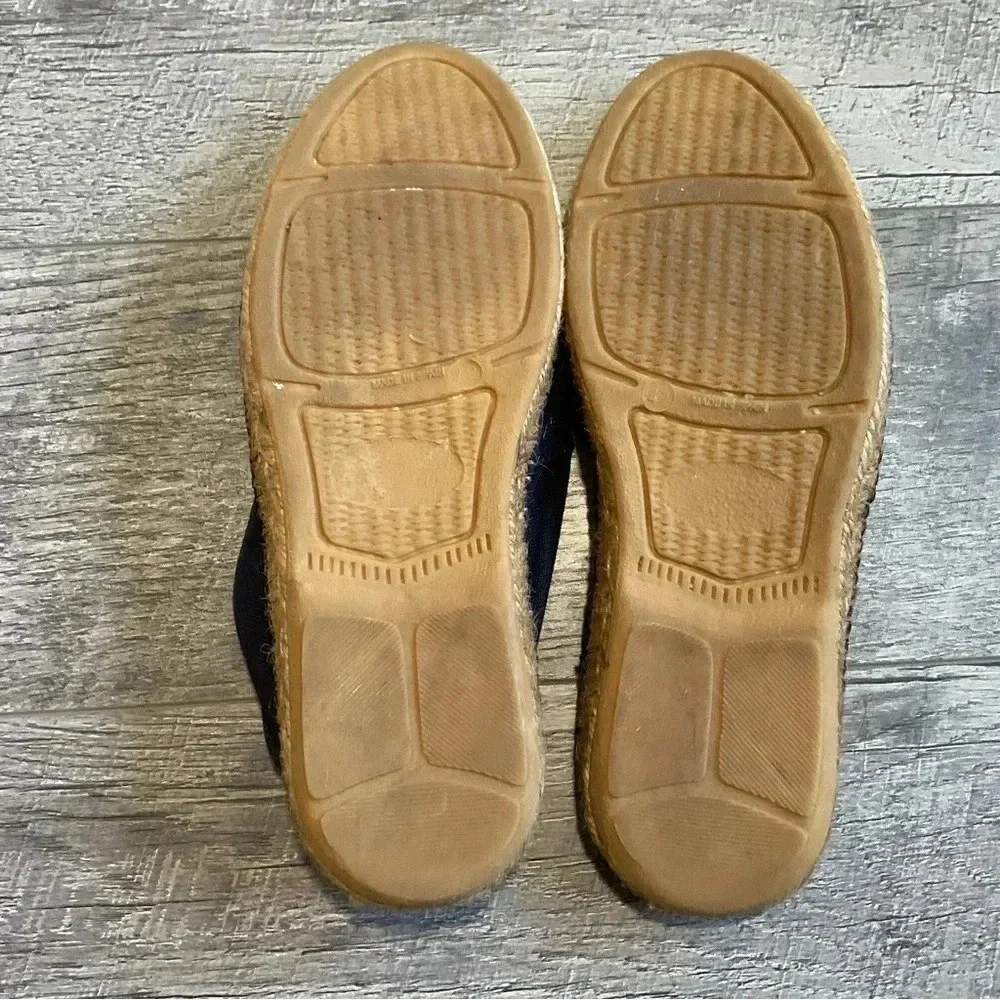 Viscata Barcelona Barceloneta Canvas‎ Espadrille Flat Size 42